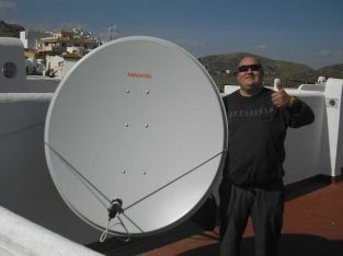 Satellite dish antenna repair & installation@ 77570915