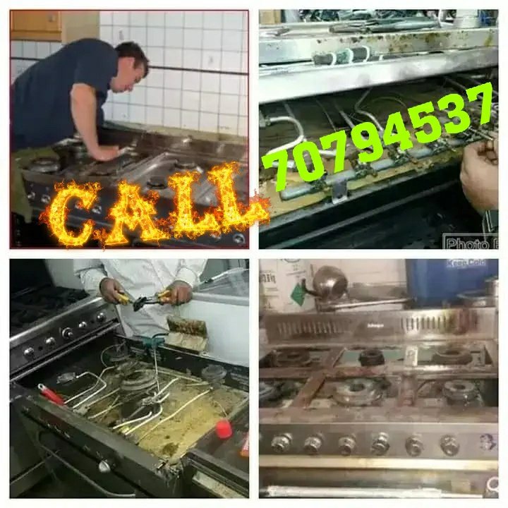 Gass cooker refaring servicing call