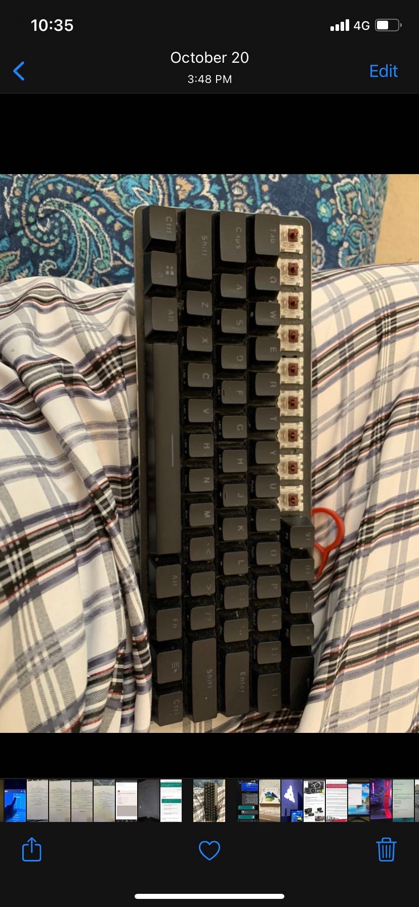 glorious keyboard mini brown switch