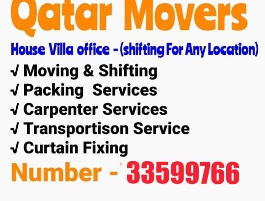 Doha movers packers Carpenter transportation