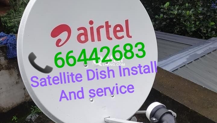 Satellite dish tv installation and sale