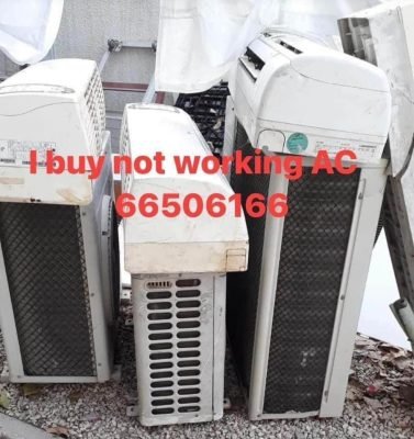 we buy old air conditioner and old copper