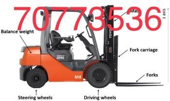 BAREKDON forklift for rent in Qatar