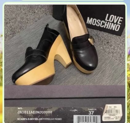 moschino shoes size 37