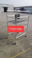 سقالات 77001006 المنيوم شبه جديدة Ladder aluminum