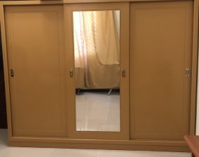 Brown medium wardrobe