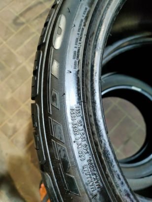 295-35-20 Nitto brand Tire.